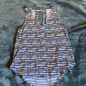 Women’s Old Navy Black and white printed tank